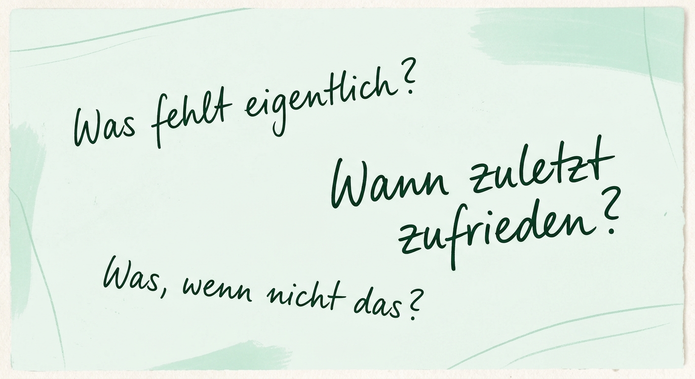 Wenn man am Sonntag schon an Montag denkt